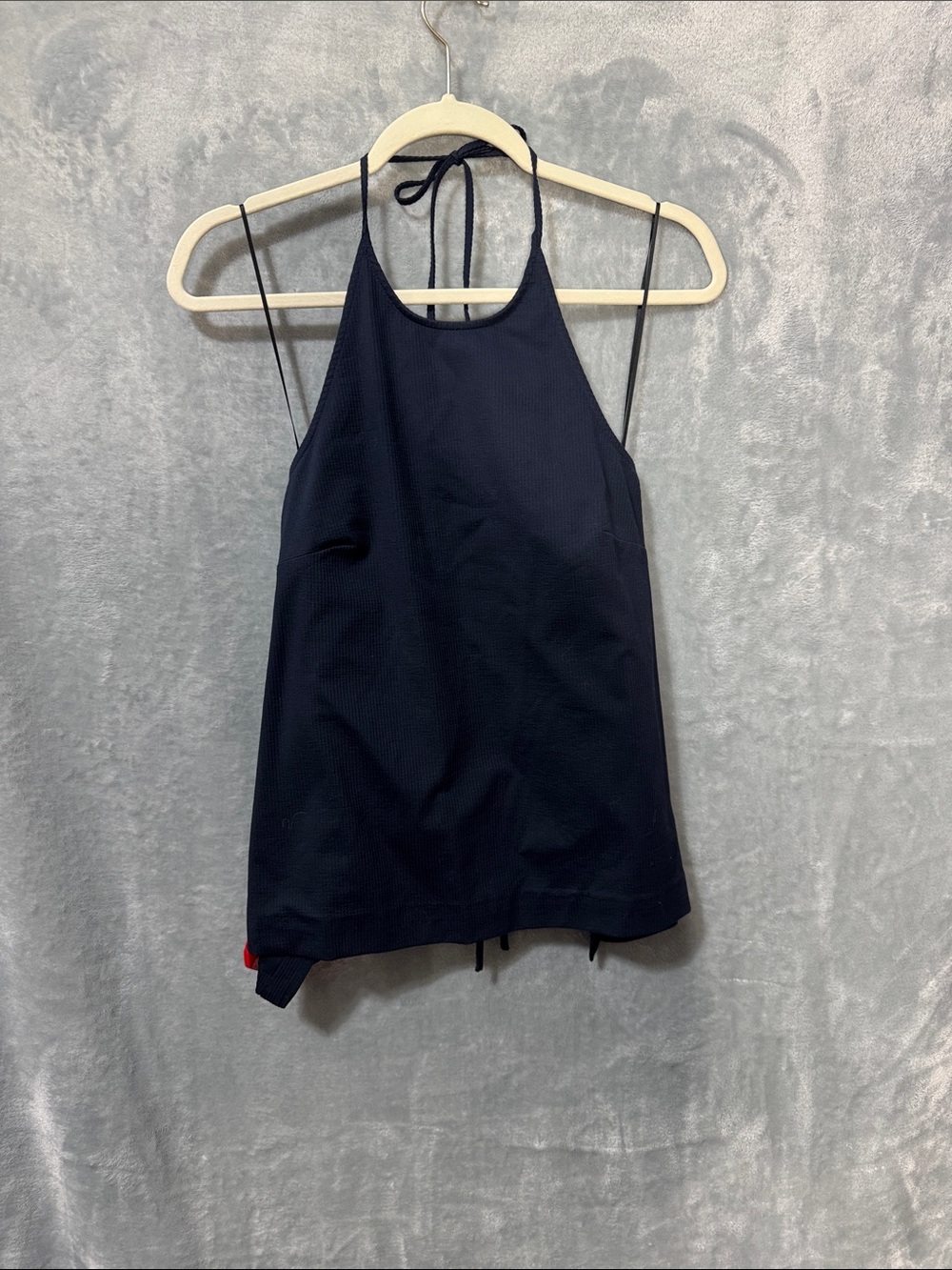 Theory Navy Halter Camisole NWT